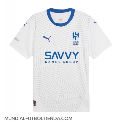 Camiseta Al-Hilal Segunda Equipación Replica 2024-25 mangas cortas